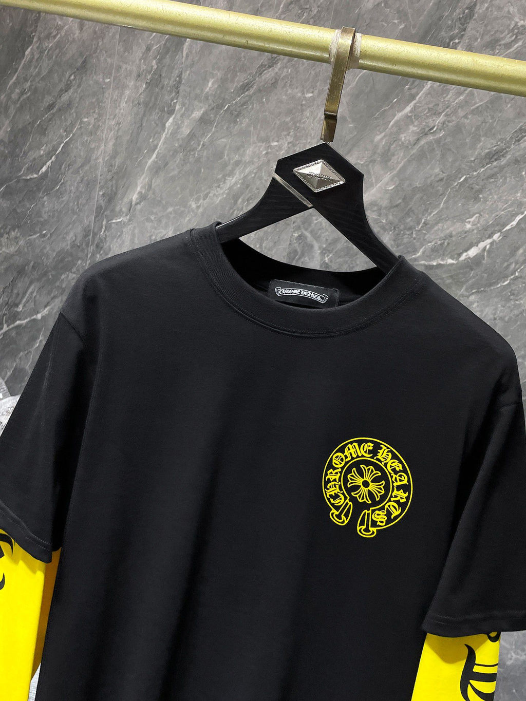 Multi Color Crosses Black & Yellow Long Sleeve™
