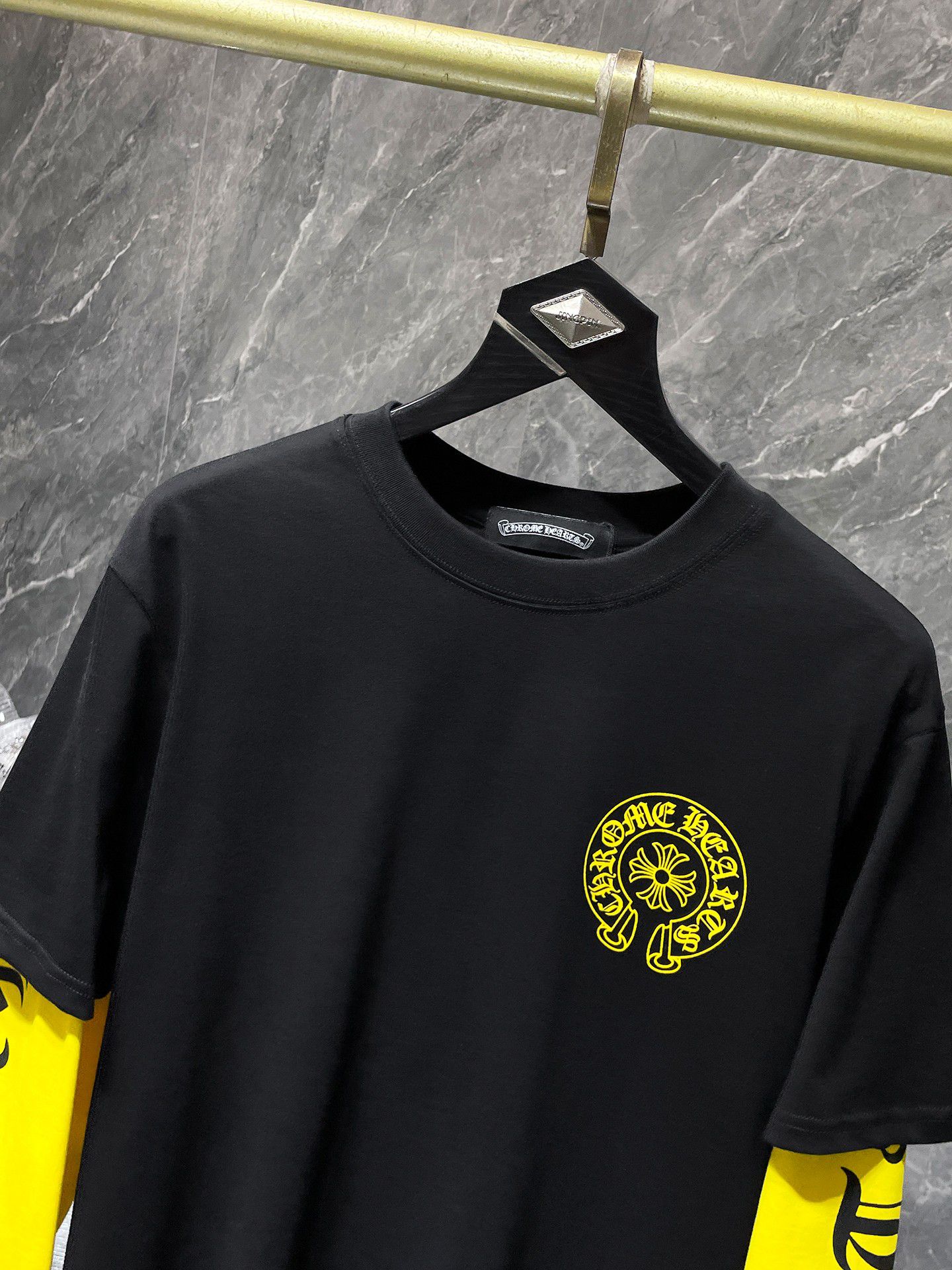 Multi Color Crosses Black & Yellow Long Sleeve™