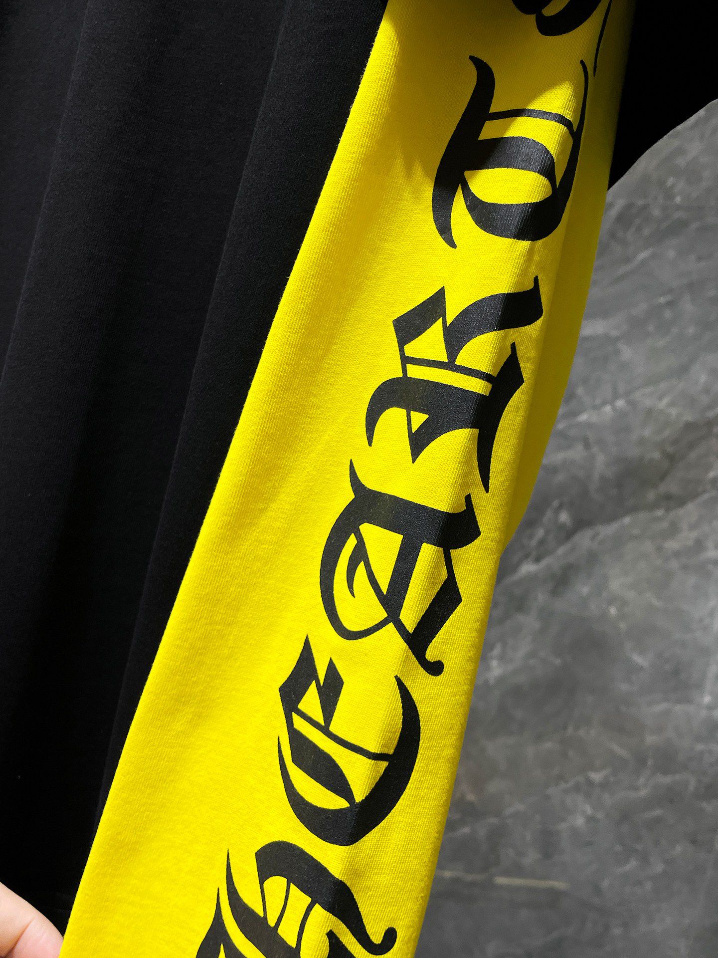 Multi Color Crosses Black & Yellow Long Sleeve™