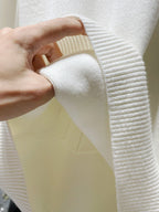 Big Cross White Wool Sweater™