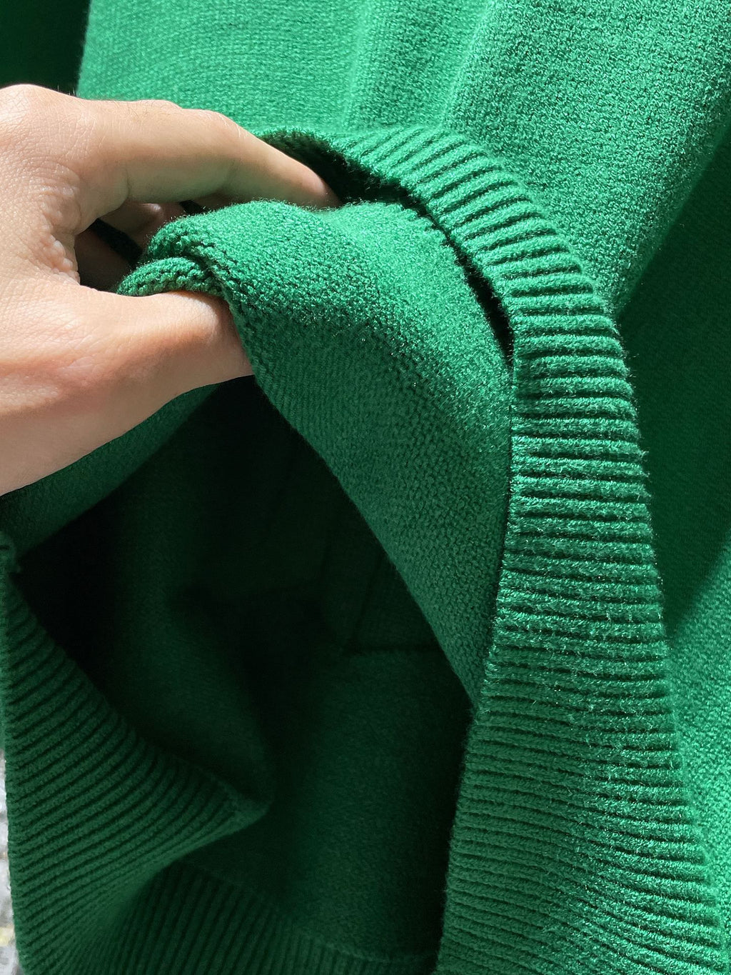 Big Cross Green Wool Sweater™