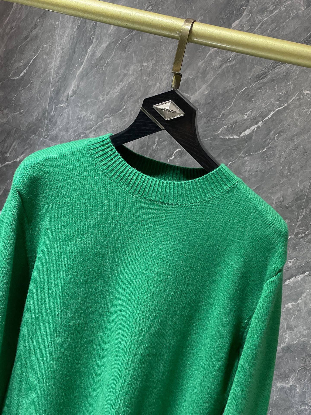 Big Cross Green Wool Sweater™