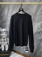 Big Cross Black Wool Sweater™