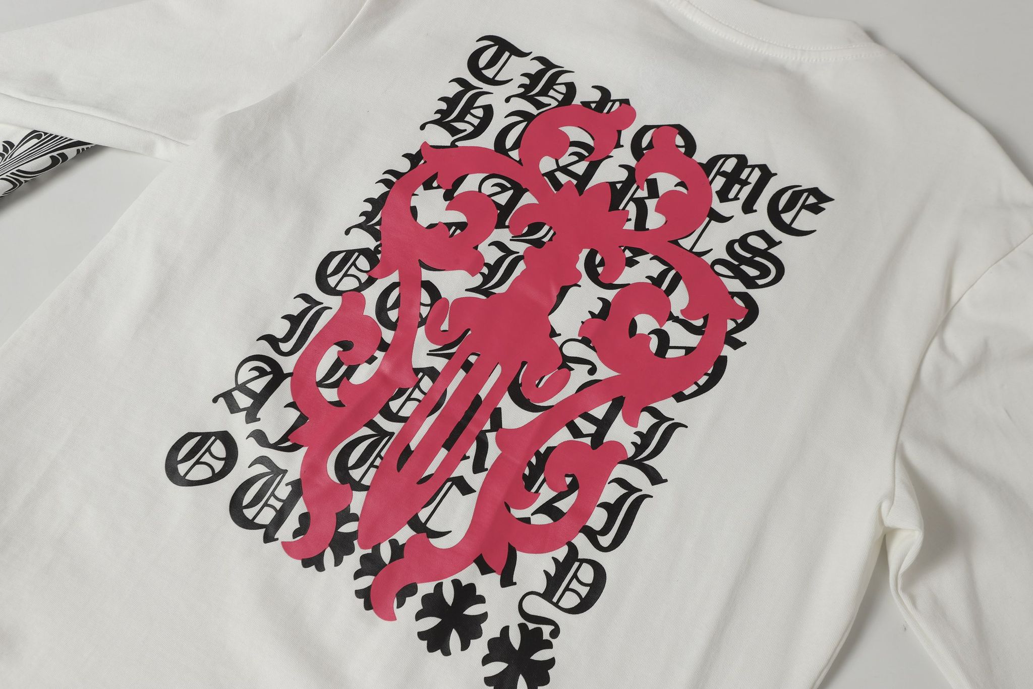 Pink Dagger Crest White Long Sleeve™