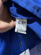 White Typography Logo Two Blue Long Sleeve™