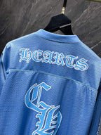Light Blue Mesh Long Sleeve Hockey Jersey™