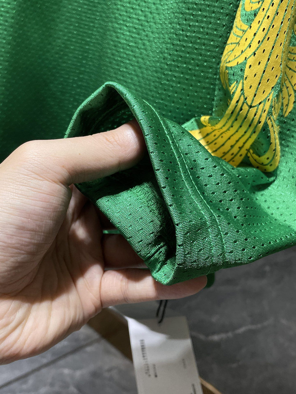 Green Mesh Long Sleeve Hockey Jersey™