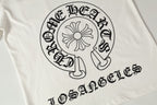 Horse Shoe Logo Los Angeles White T-Shirt™
