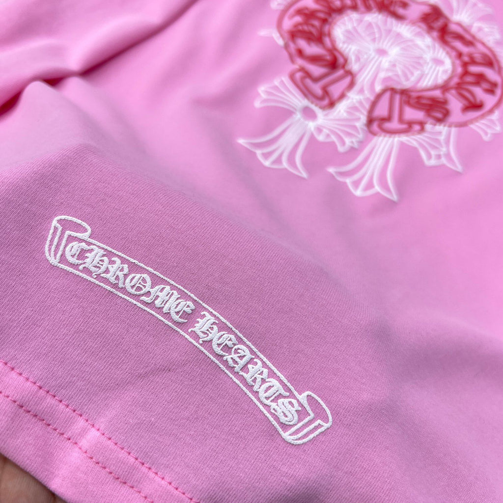 Red Horse Shoe Logo Pink Long Sleeve™