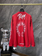 Red Mesh Long Sleeve Hockey Jersey™