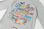 M-Boy Colored Text Grey Long Sleeve™
