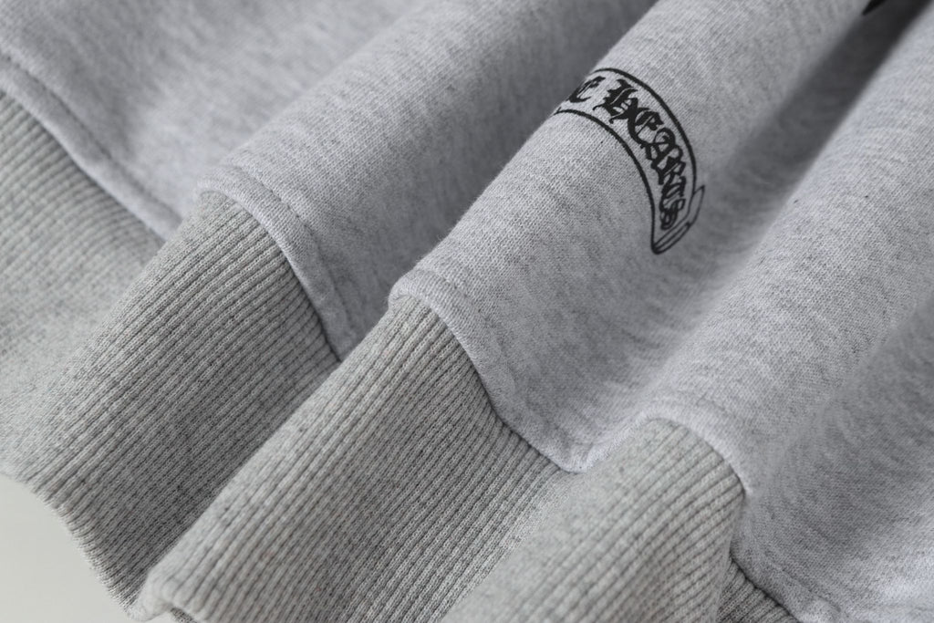 Dagger Emblem Full Zip Grey Hoodie™