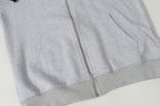 Dagger Emblem Full Zip Grey Hoodie™