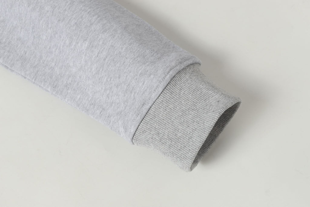 Dagger Emblem Full Zip Grey Hoodie™