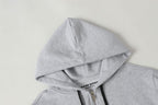Dagger Emblem Full Zip Grey Hoodie™
