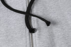 Dagger Emblem Full Zip Grey Hoodie™