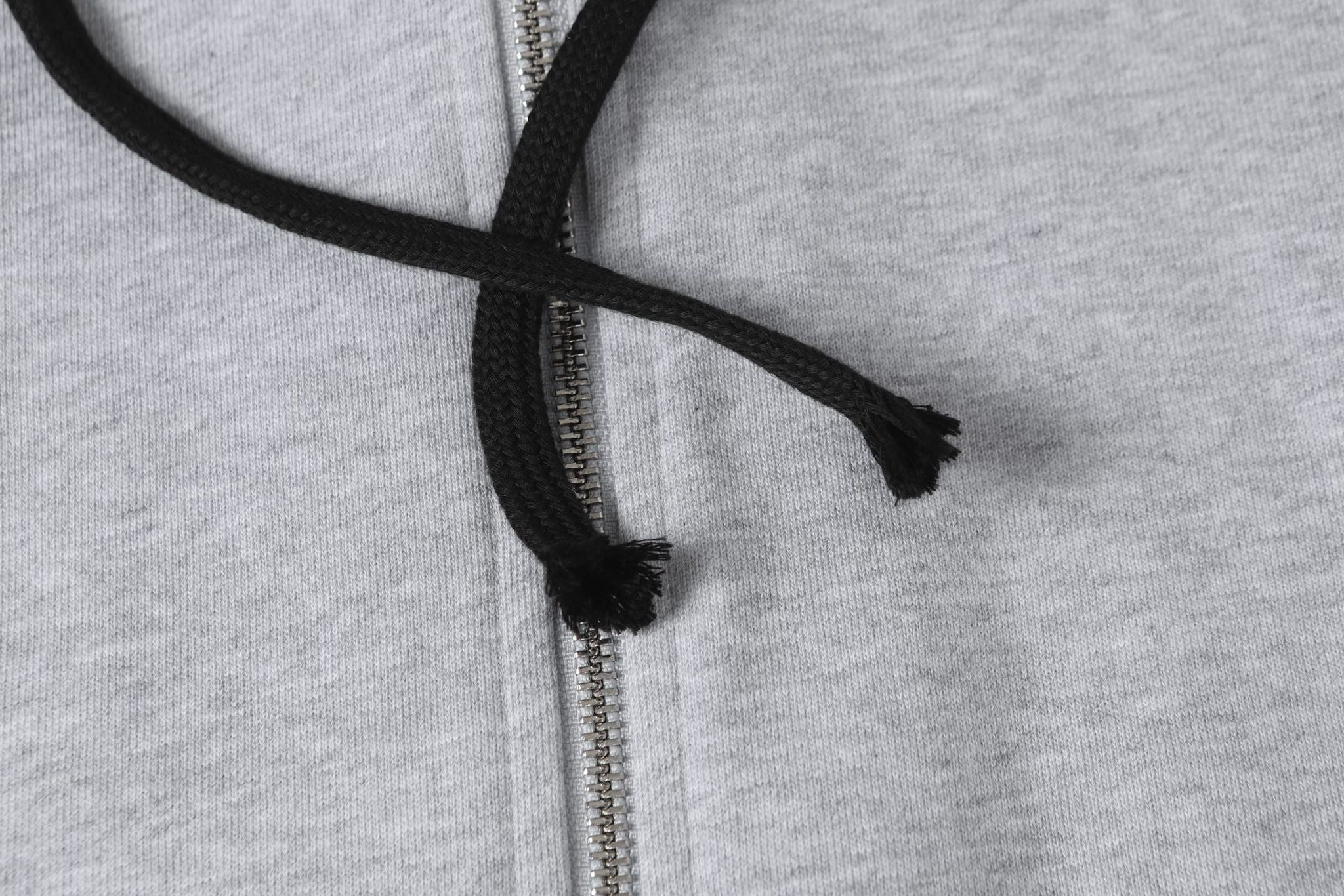 Dagger Emblem Full Zip Grey Hoodie™
