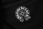 Horse Shoe Logo Osaka Full Zip Black Hoodie™