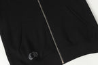 Horse Shoe Logo Osaka Full Zip Black Hoodie™