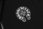 Horse Shoe Logo Osaka Full Zip Black Hoodie™