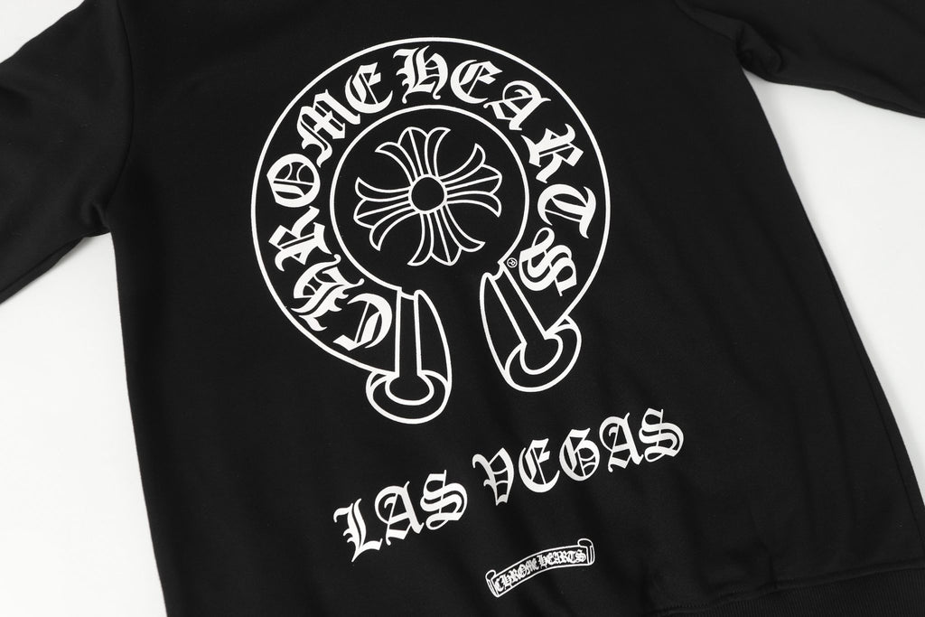 Horse Shoe Logo Las Vegas Black Hoodie™