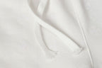 Flower Cross Pattern White Sweatpants™