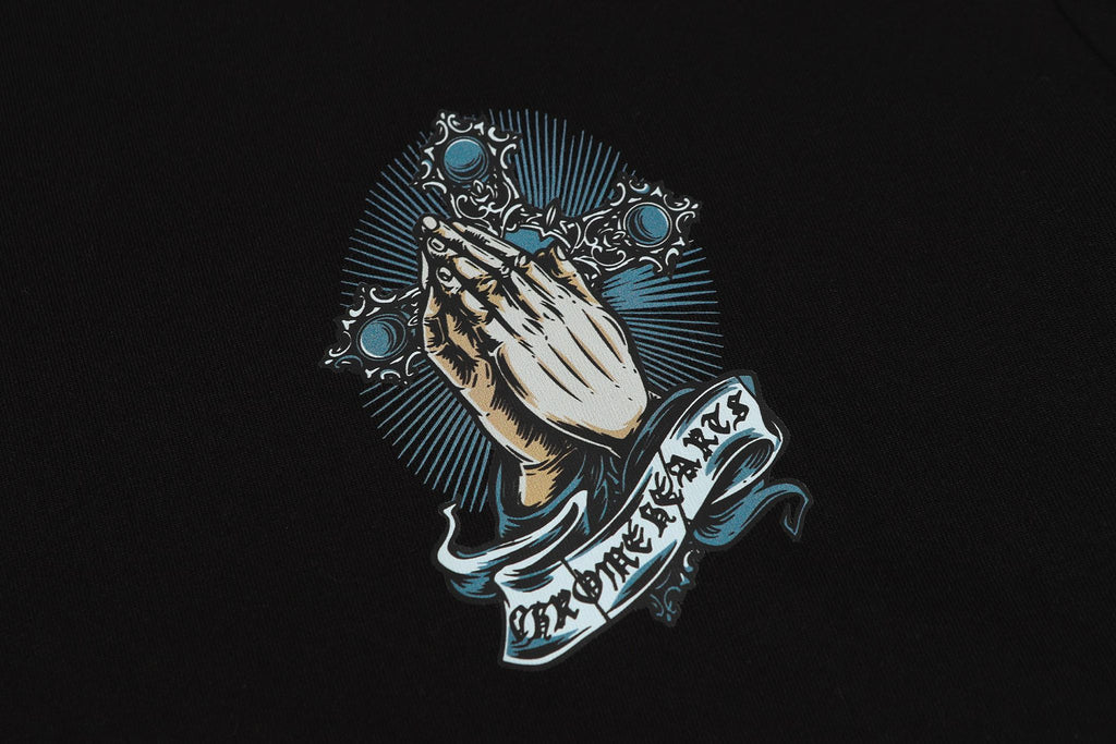 Praying Hands Black T-Shirt™