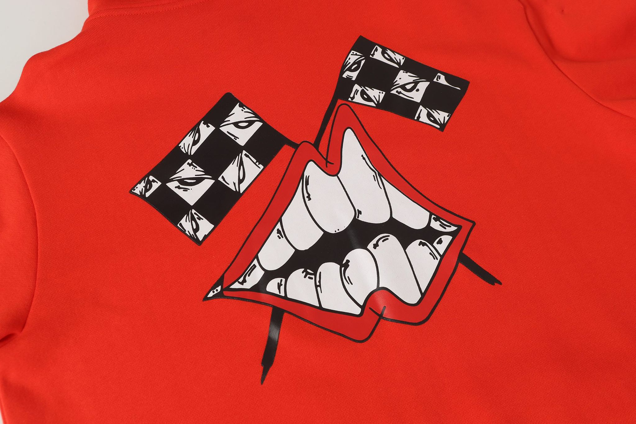 M-Boy Flames Red Hoodie™