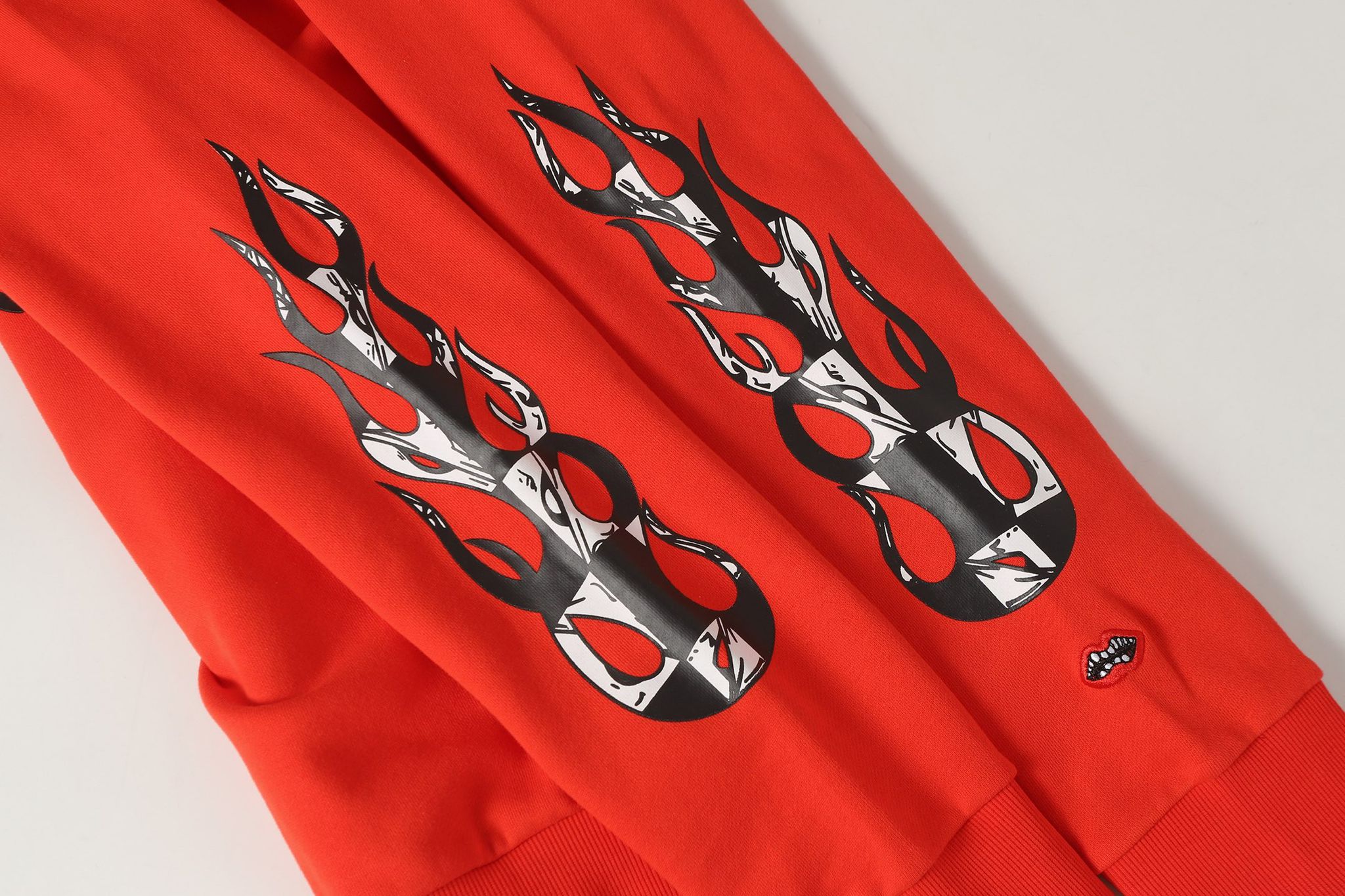 M-Boy Flames Red Hoodie™
