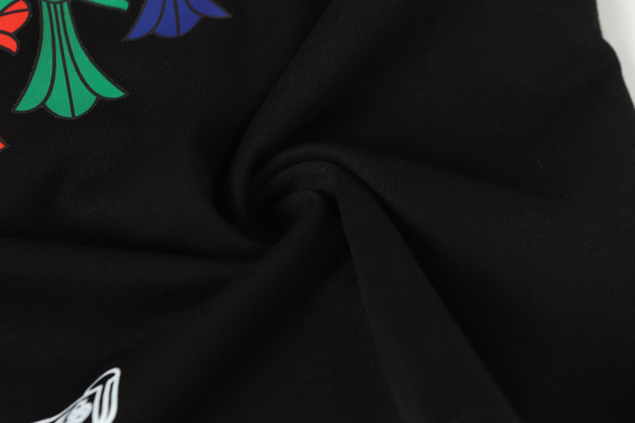 Multi Color Crosses Black T-Shirt™