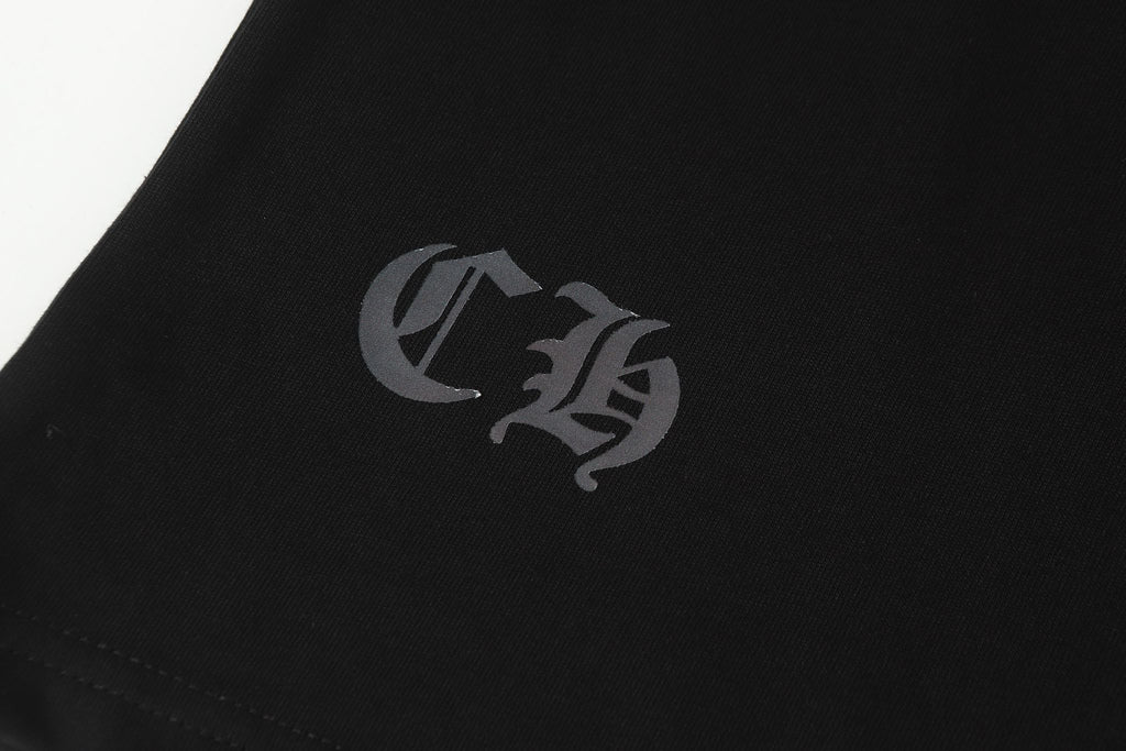 Multi Color Crosses Black T-Shirt™