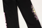 Pink Crosses Deadly Doll Black Sweatpants™