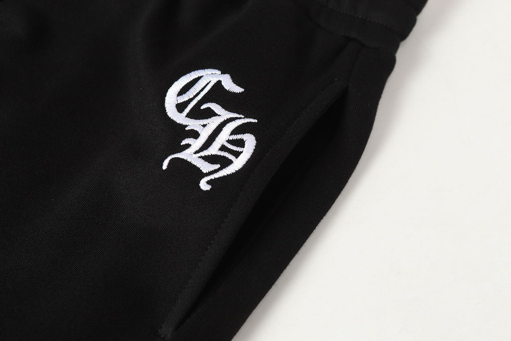 Embroidered CH Logo Black Sweatpants