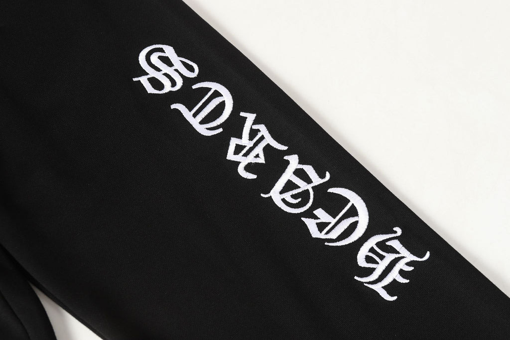 Embroidered CH Logo Black Sweatpants