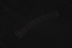 Black Leather Triple Cross F You Black T-Shirt™