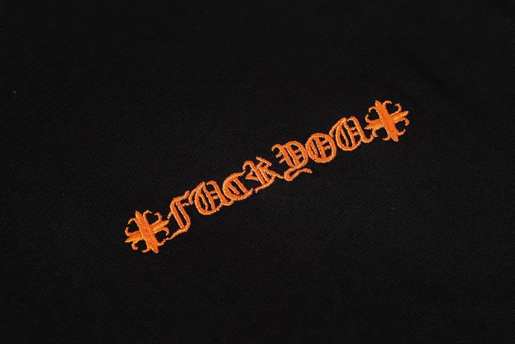 Multi Color Leather Triple Cross F You Black T-Shirt™
