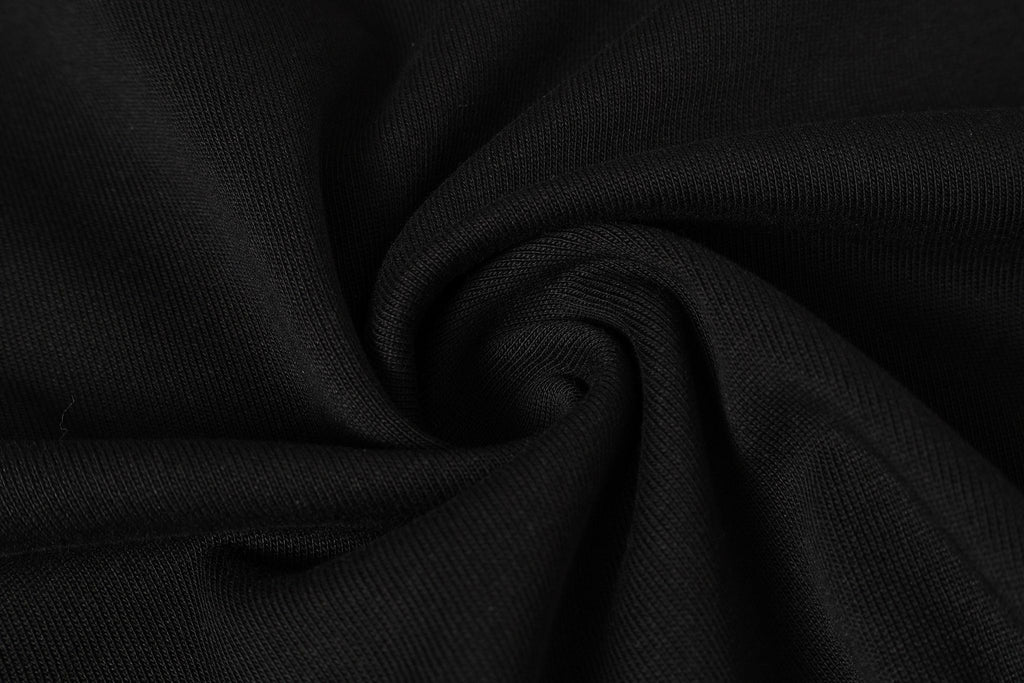 Black Leather Cross Brand Collab Black T-Shirt™