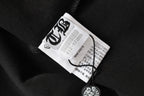 Black Leather Cross Brand Collab Black T-Shirt™