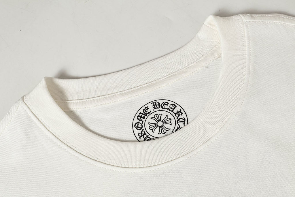 Red Horse Shoe Logo White T-Shirt™