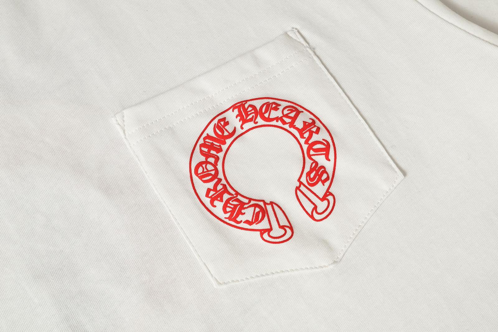 Red Horse Shoe Logo White T-Shirt™