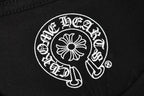 Red Horse Shoe Logo Black T-Shirt™