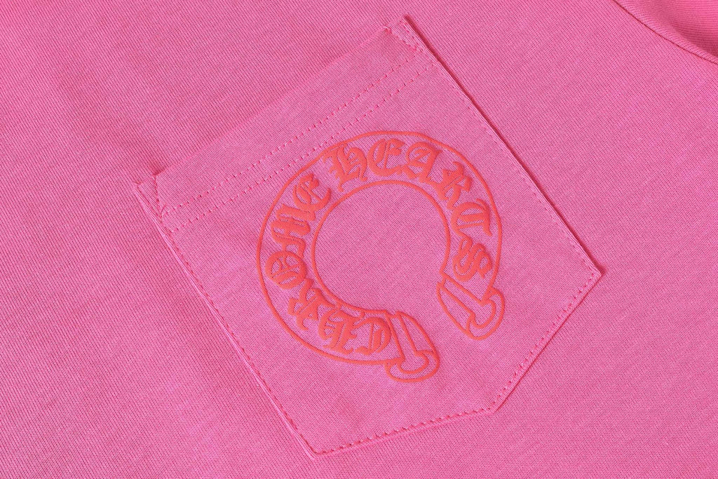 Red Horse Shoe Logo Pink T-Shirt™