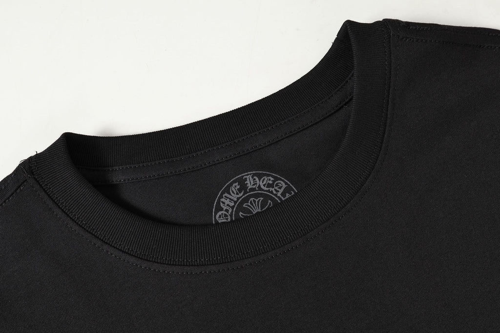 Red Flower Cross Black T-Shirt™