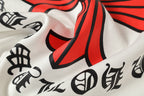 Red Flower Cross White T-Shirt™