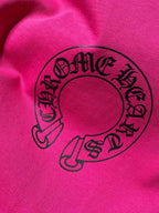 Big Horse Shoe Logo Hot Pink Long Sleeve™