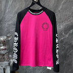 Big Horse Shoe Logo Hot Pink Long Sleeve™
