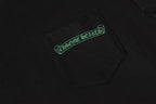 Green Crosses Black Pocket T-Shirt™