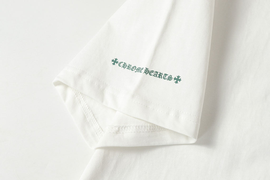 Green Crosses White Pocket T-Shirt™