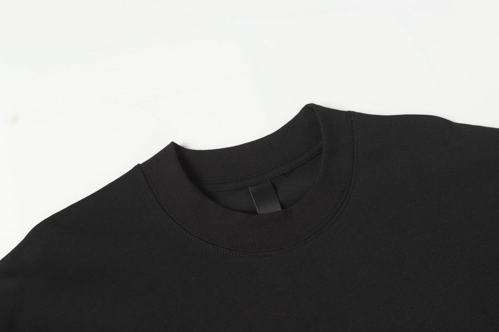 Colored Leather Crosses CH Logo Black T-Shirt™