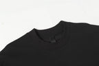 Colored Leather Crosses CH Logo Black T-Shirt™